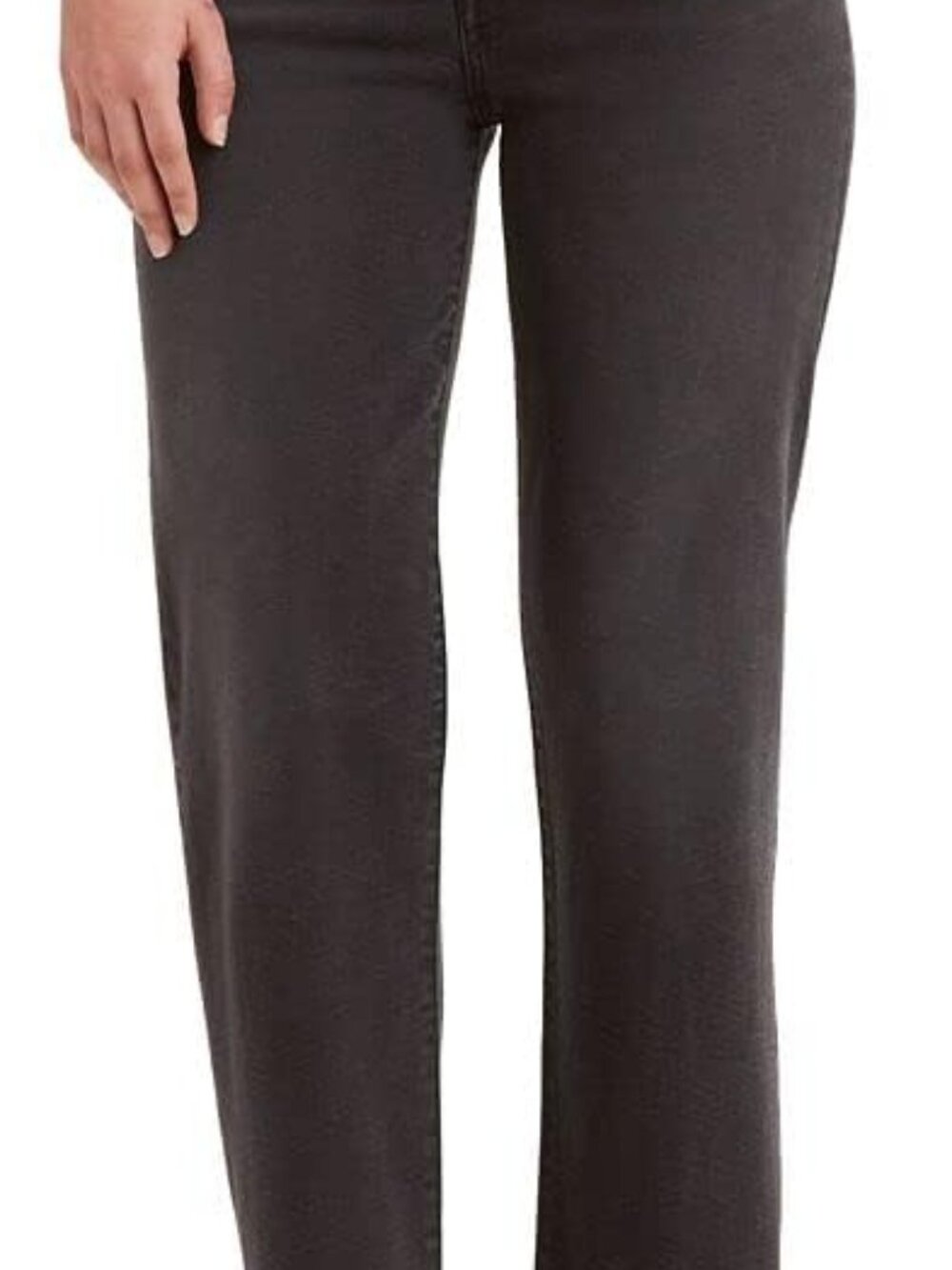 Levi's Women's Ribcage Straight Ankle Jeans - Black Rinse- Sz 31 X 27 NWT